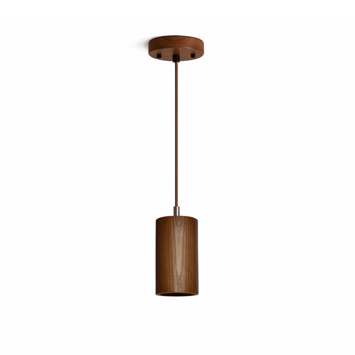 Wood Pendant Light 7 Models Single or Cluster Sets