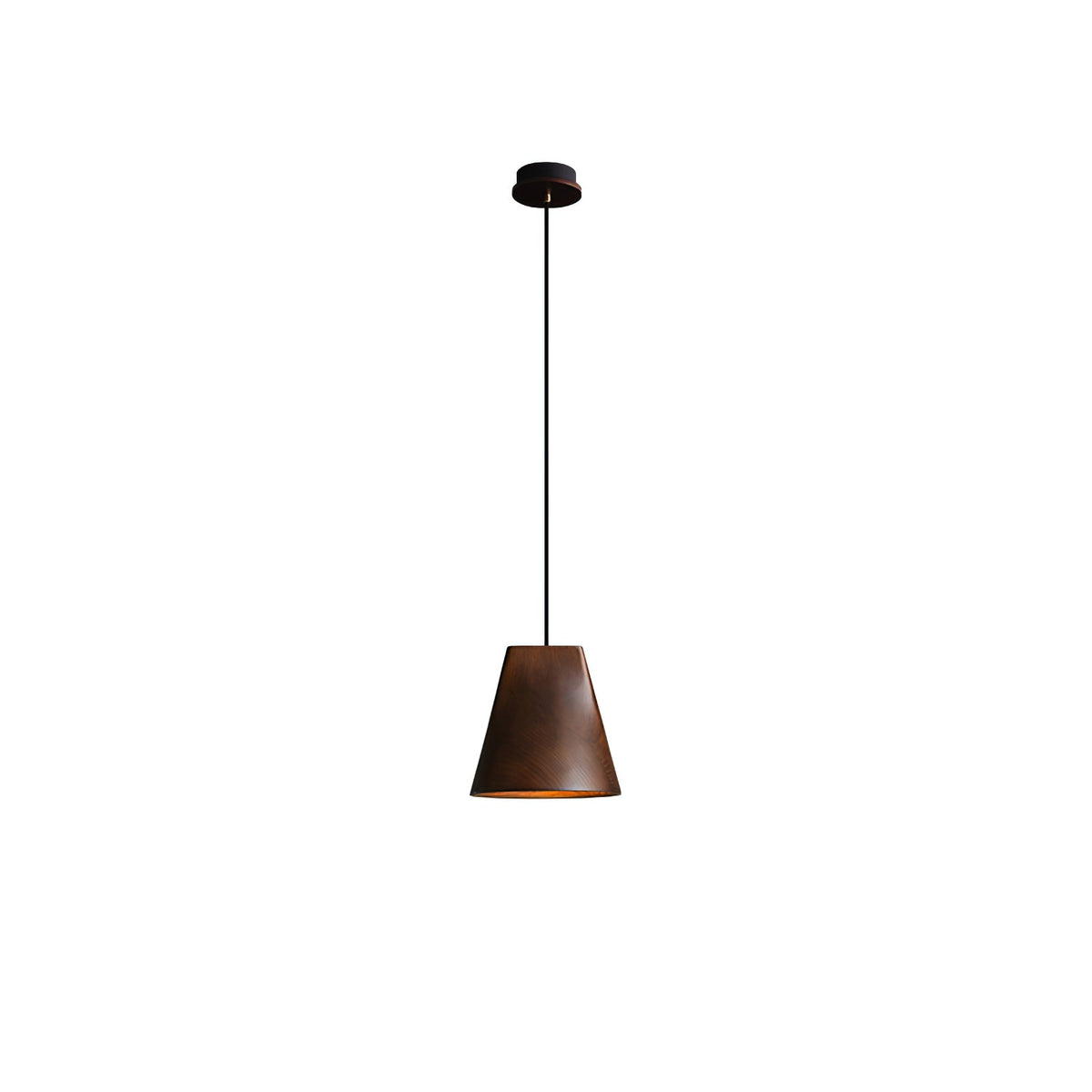 Wood Pendant Light 4 Mode 2 Head Clusters