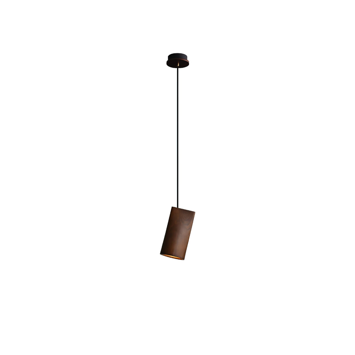 Wood Pendant Light 4 Mode 2 Head Clusters