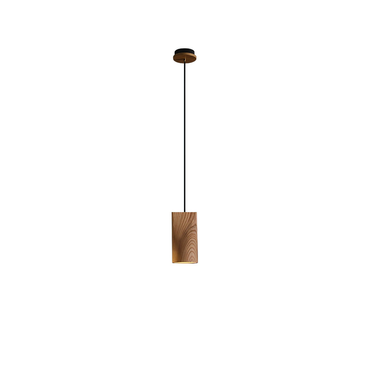 Wood Pendant Light 4 Mode 2 Head Clusters