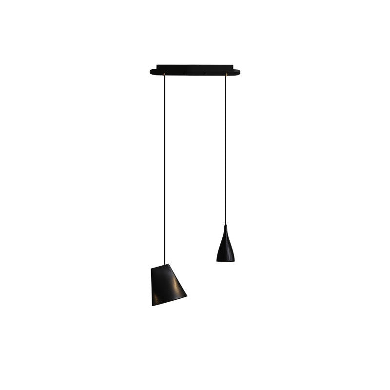 Wood Pendant Light 4 Mode 2 Head Clusters