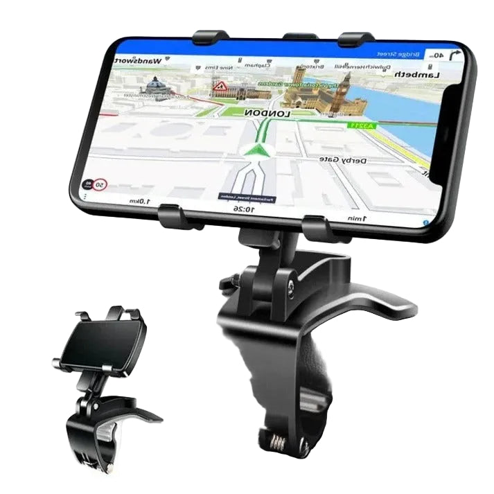 Car Phone Holder with 360° Rotation Mount