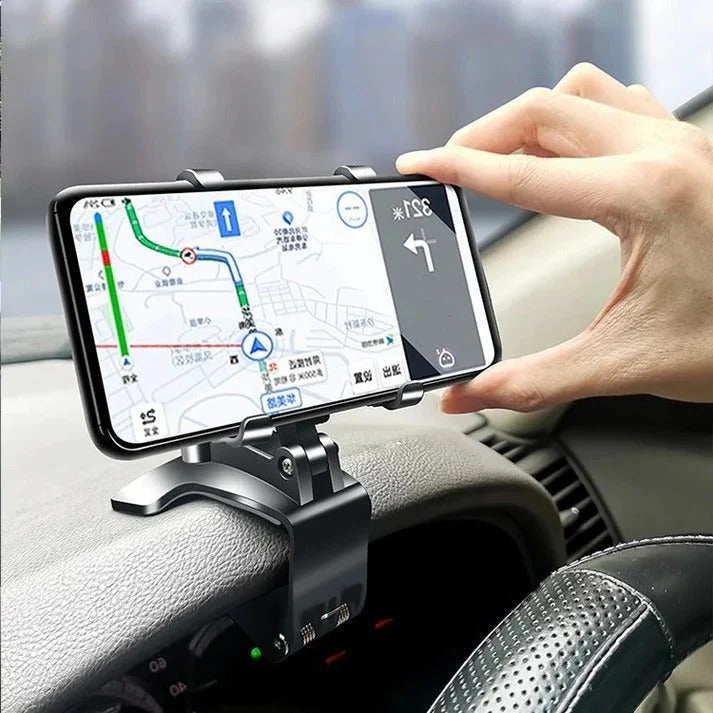 Car Phone Holder with 360° Rotation Mount