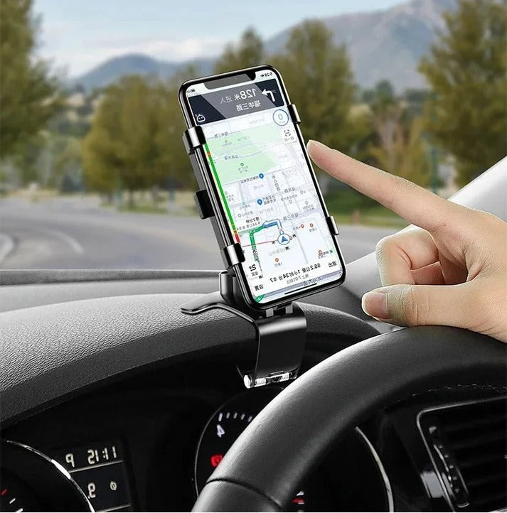 Car Phone Holder with 360° Rotation Mount