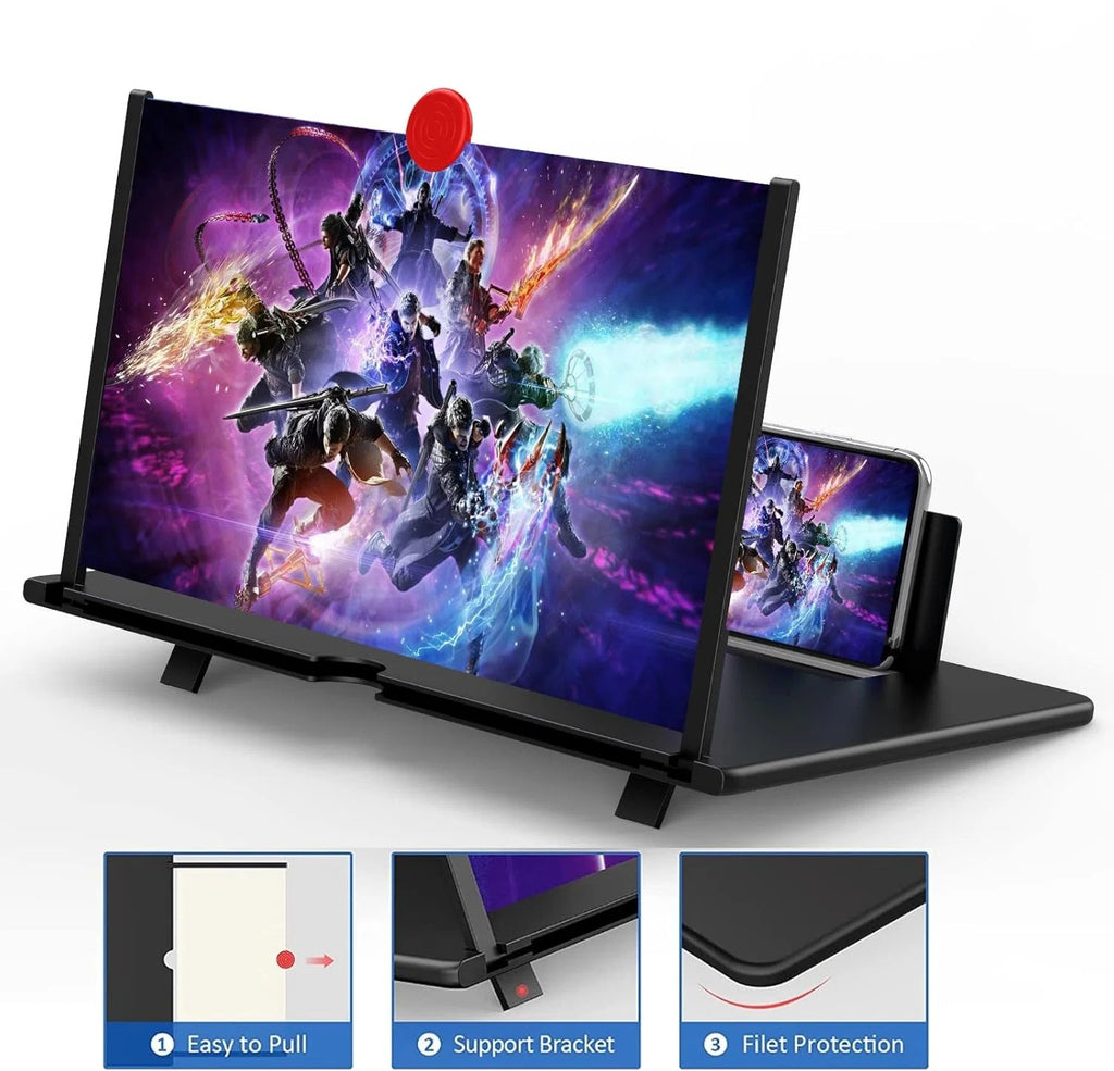 Foldable Phone Screen Magnifier