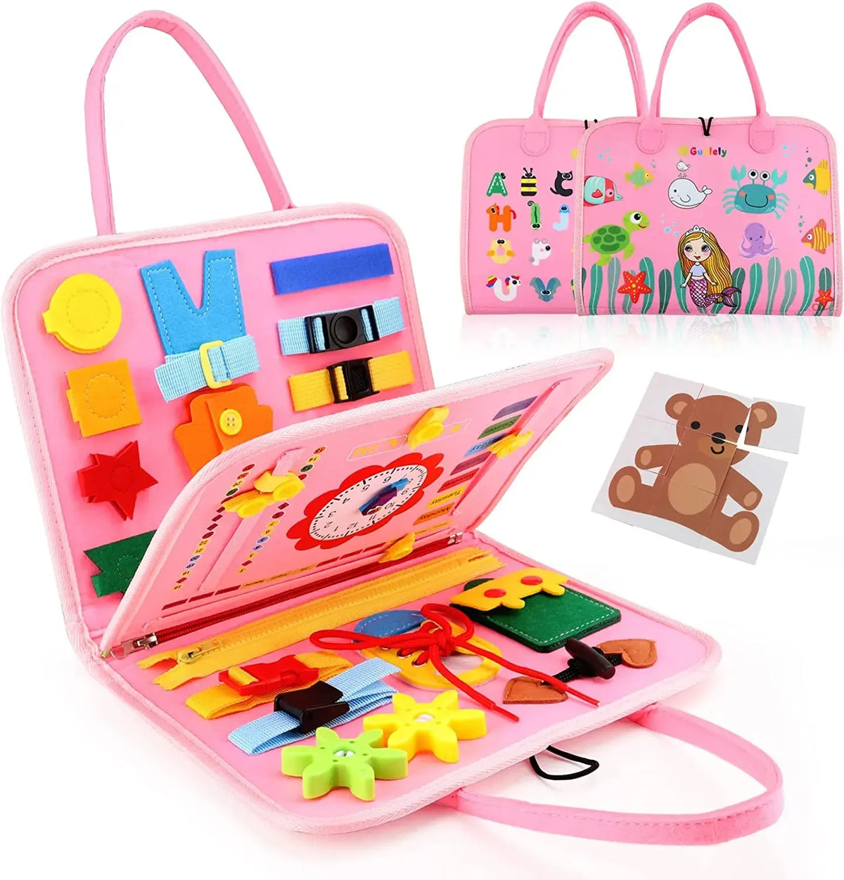 Kids' Busy Board Activity Bag