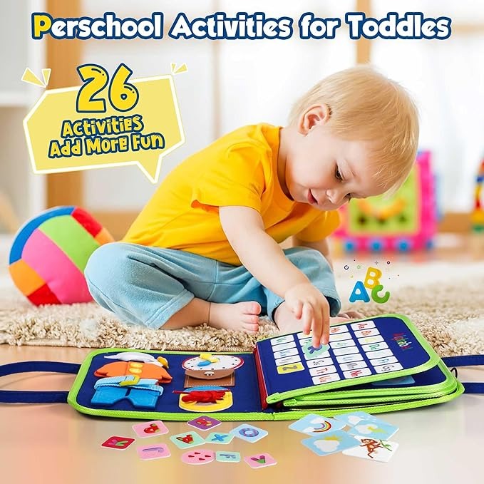 Kids' Busy Board Activity Bag
