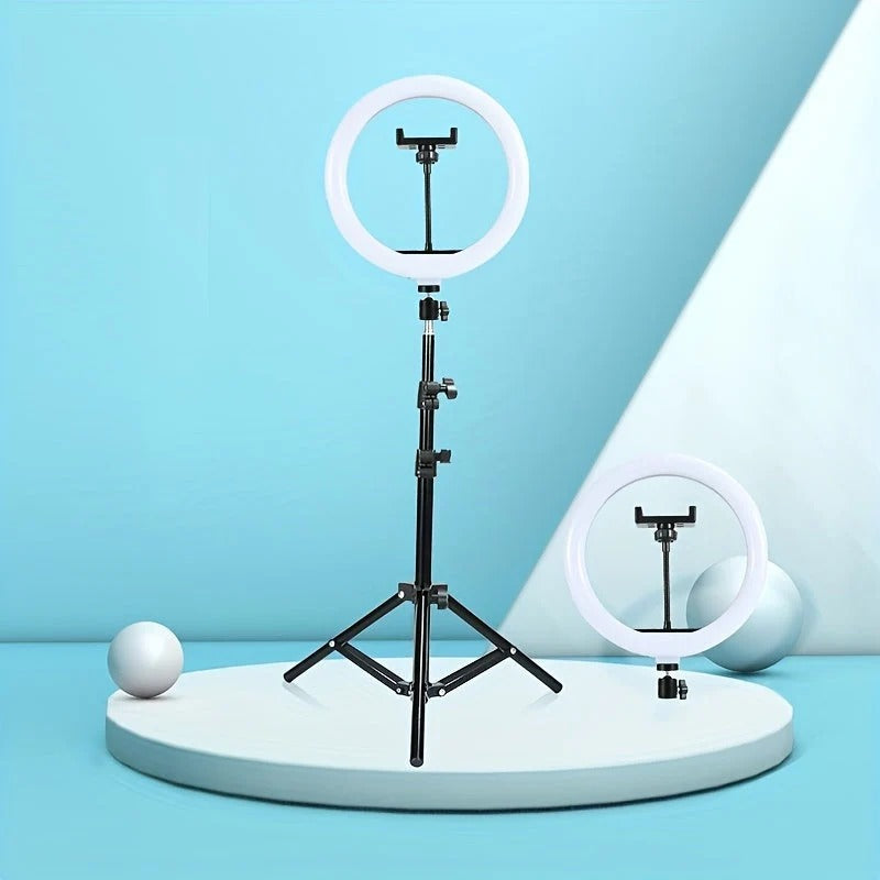 LED Ring Light with Adjustable Tripod