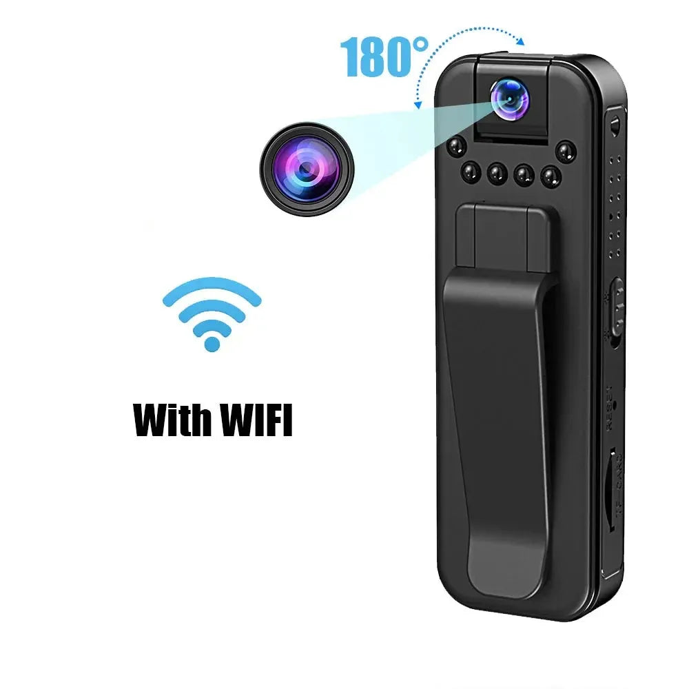 Mini Body Camera with Night Vision and WiFi