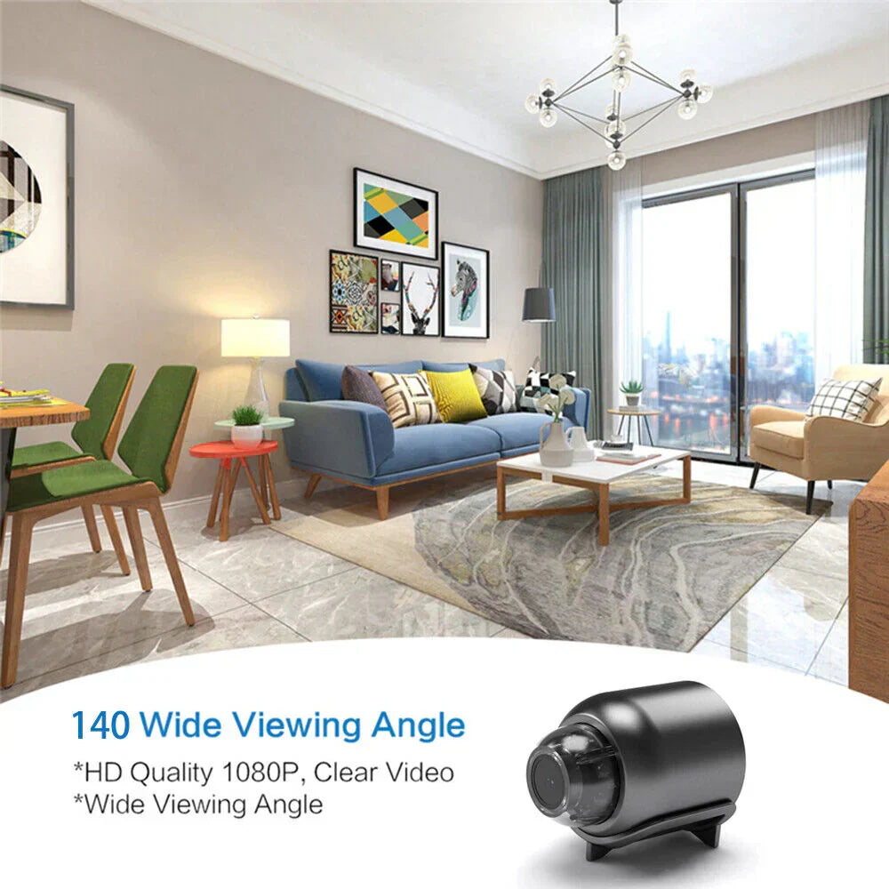 Mini WiFi 1080p Camera with Night Vision