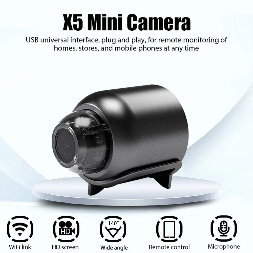 Mini WiFi 1080p Camera with Night Vision