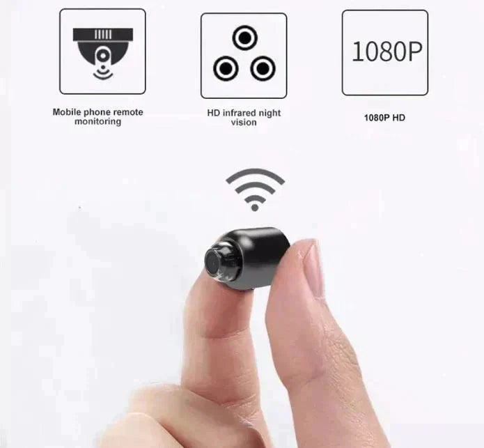 Mini WiFi 1080p Camera with Night Vision