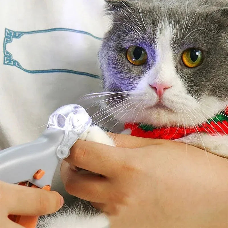Pet Nail Clipper with LED Light