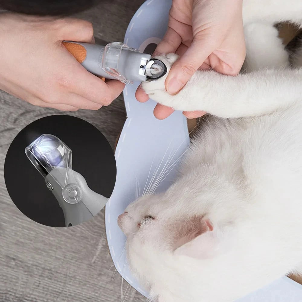 Pet Nail Clipper with Scissor-Style Design