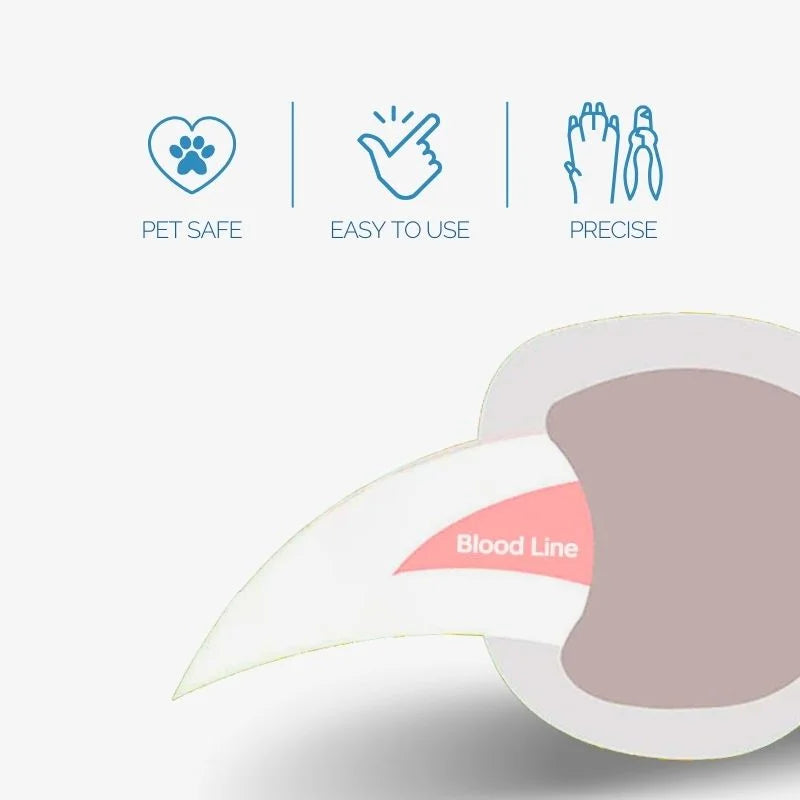 Pet Nail Clipper with Scissor-Style Design