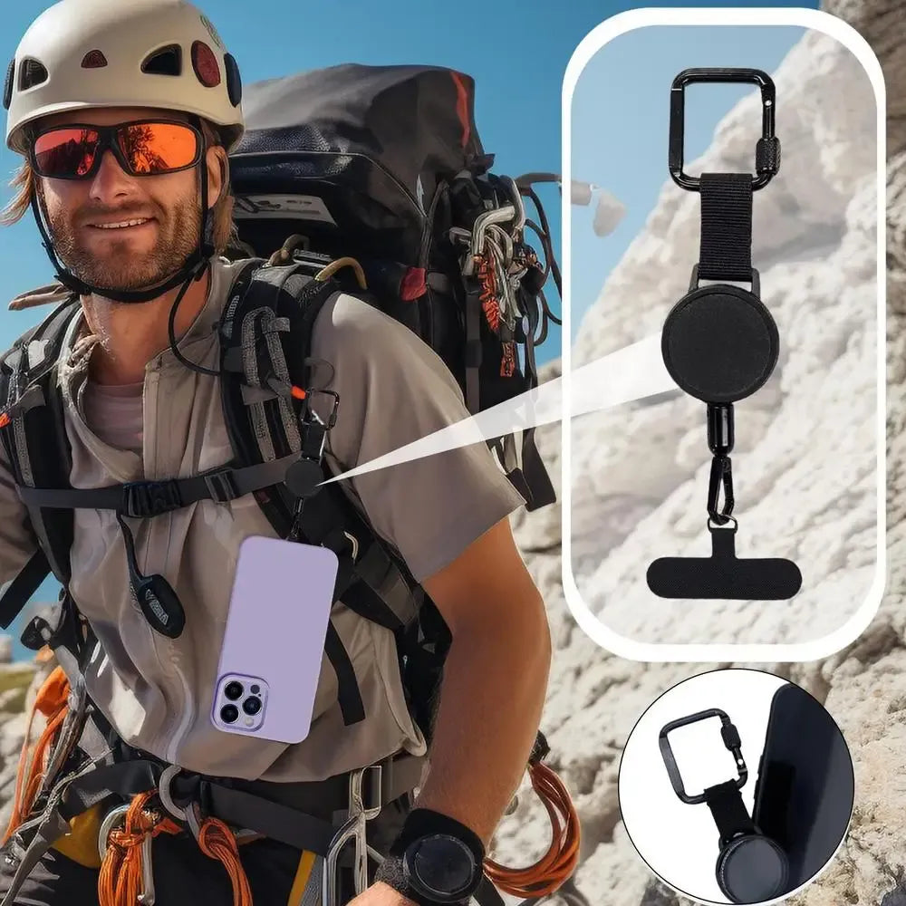 Retractable Phone Security Holder
