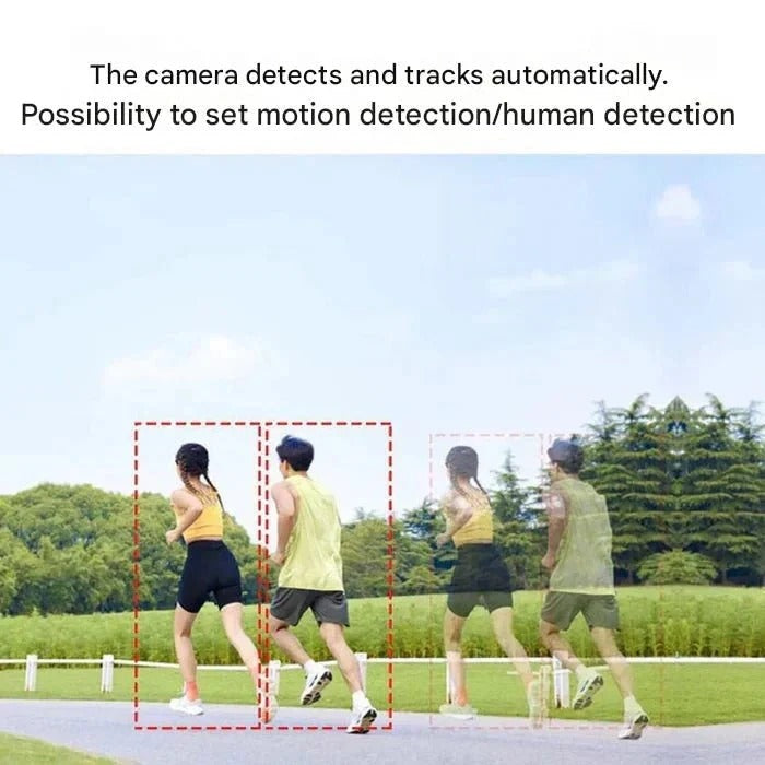 Solar Dual-Lens Security Camera