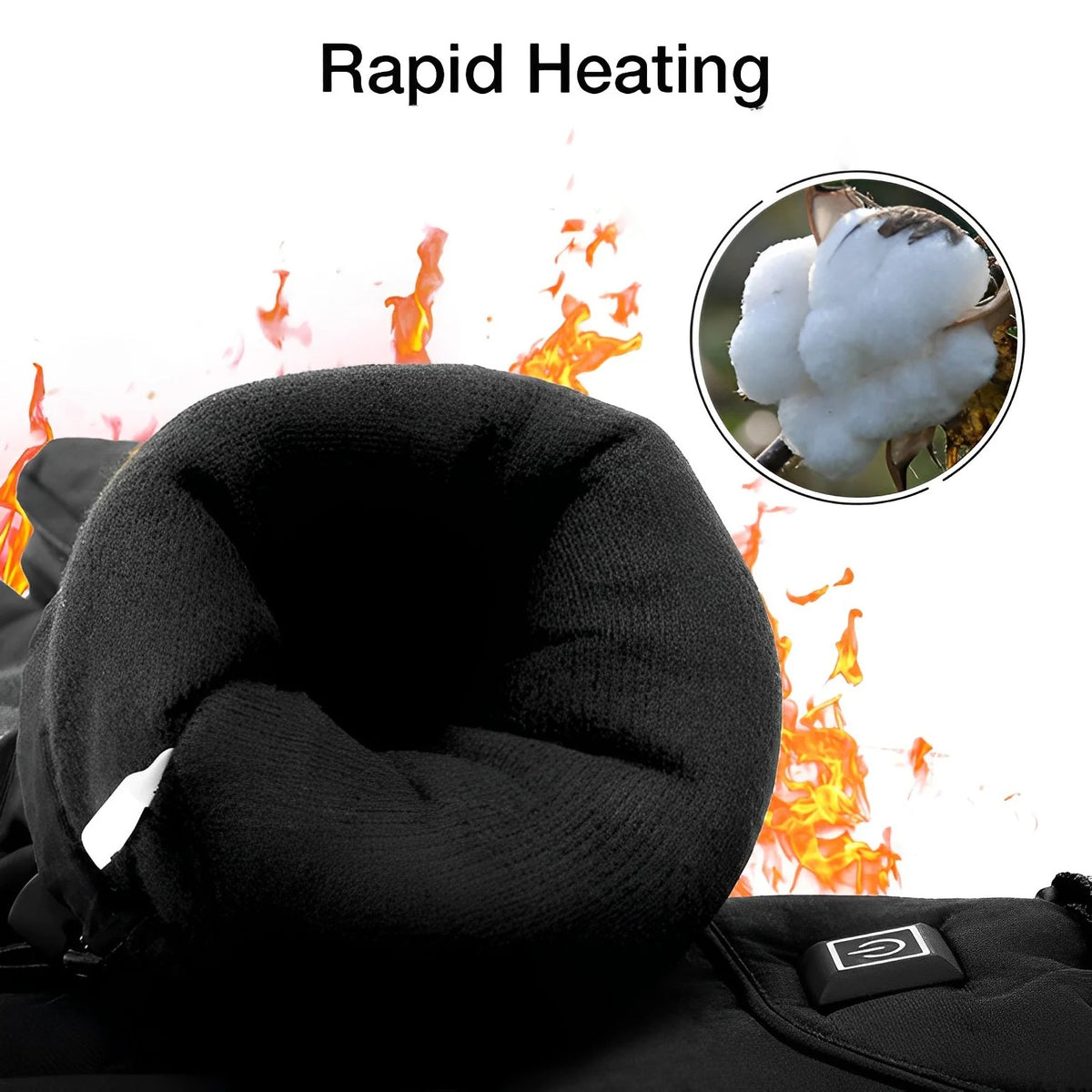 Thermal Gloves with Adjustable Heat Settings