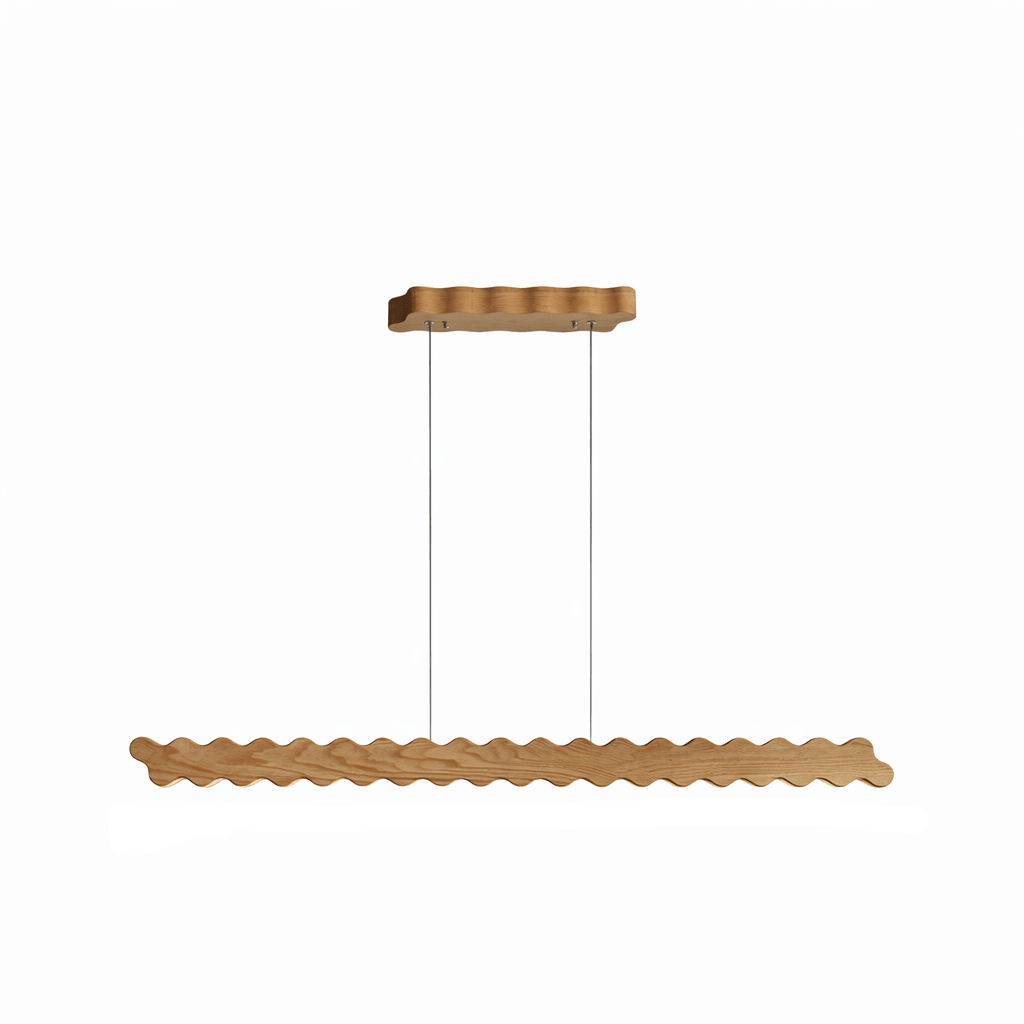 Linear Pendant Light 39.3 or 51.1 Inches Wave Design