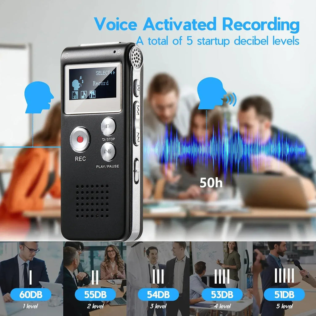 Voice Activated Mini Voice Recorder