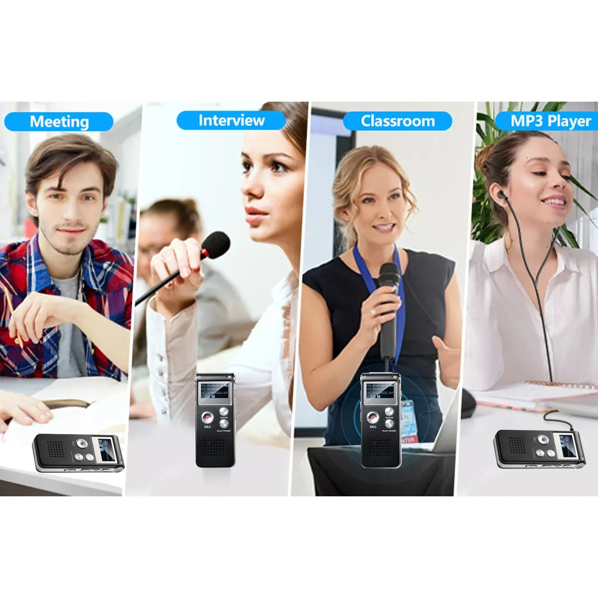 Voice Activated Mini Voice Recorder