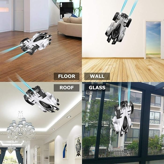 Wall-Climbing RC Stunt Car