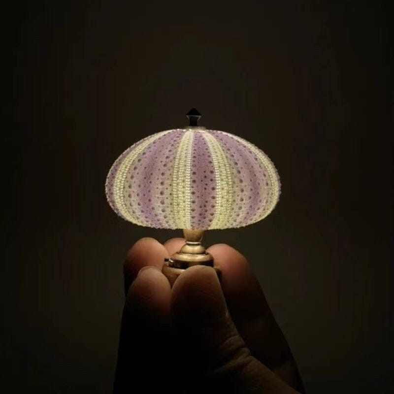 DIY Sea Urchin Night Light Kit Mini Table Lamp Set of 2