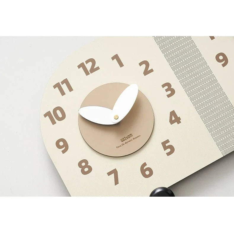 Corner Wall Clock Double Sided Silent 14.6 Inches