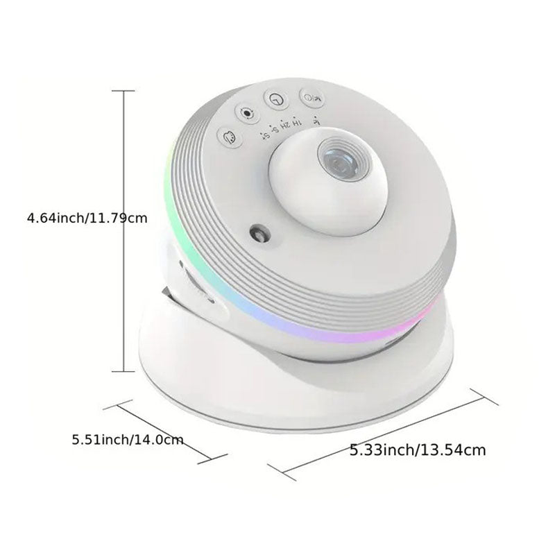 Galaxy Star Projector Night Light 360 Degree Rotating Base