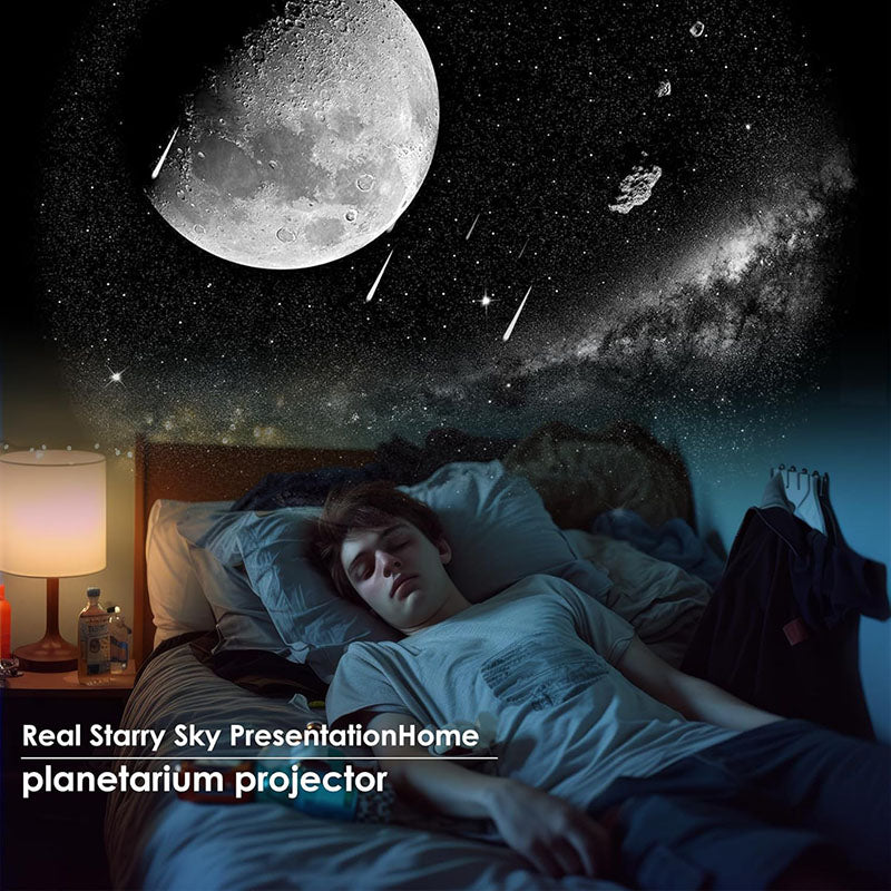 Galaxy Star Projector Night Light 360 Degree Rotating Base