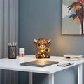 Highland Cow Night Light Resin Figurine Lamp 5.7 Inch USB