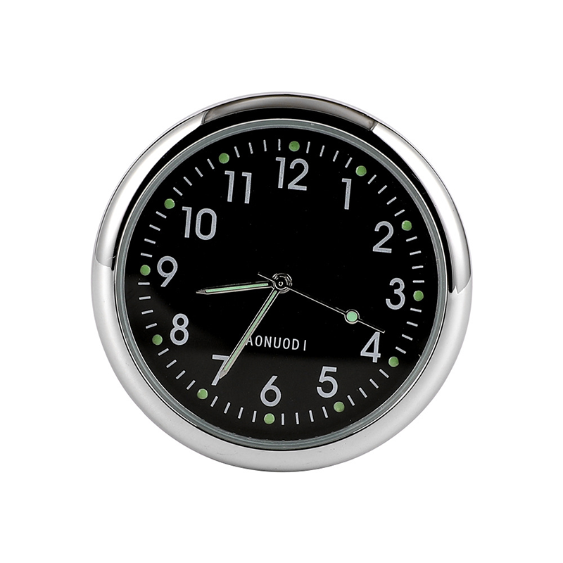 Mini Dashboard Clock 1.6 in Metal Set of 3