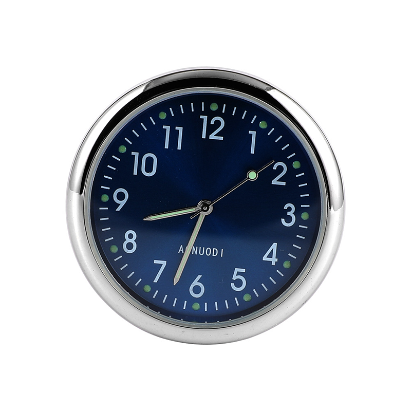 Mini Dashboard Clock 1.6 in Metal Set of 3