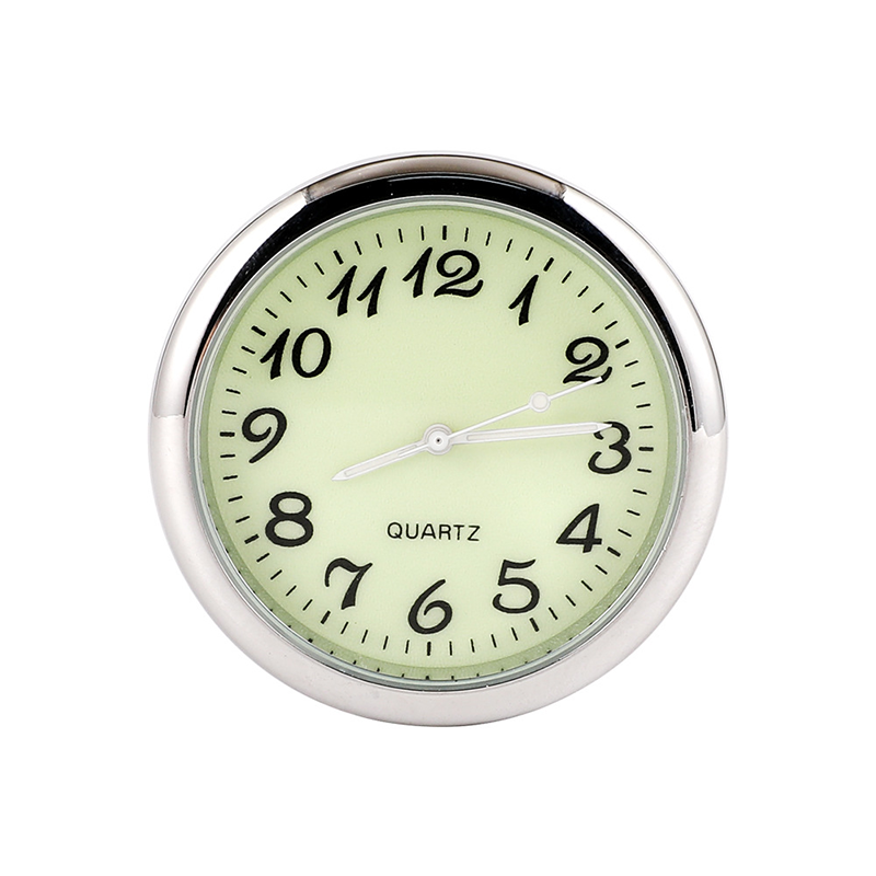 Mini Dashboard Clock 1.6 in Metal Set of 3