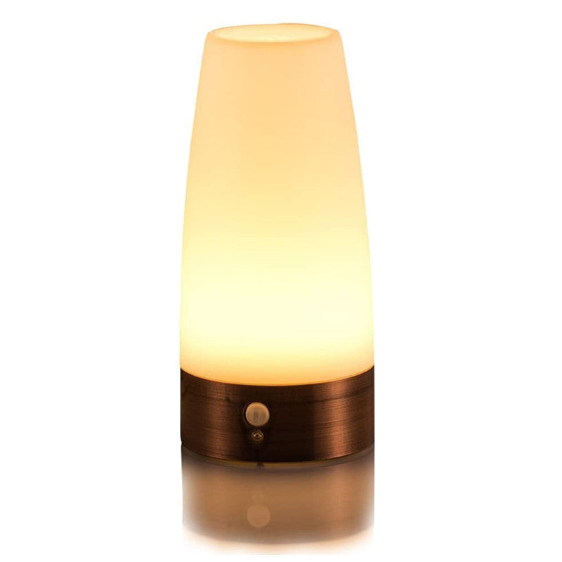 Motion Sensor LED Table Lamp 6.1 Inch Wireless Warm Set of 3