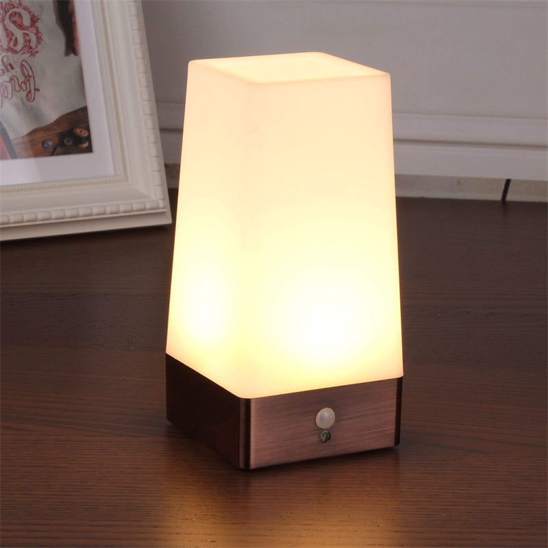 Motion Sensor LED Table Lamp 6.1 Inch Wireless Warm Set of 3
