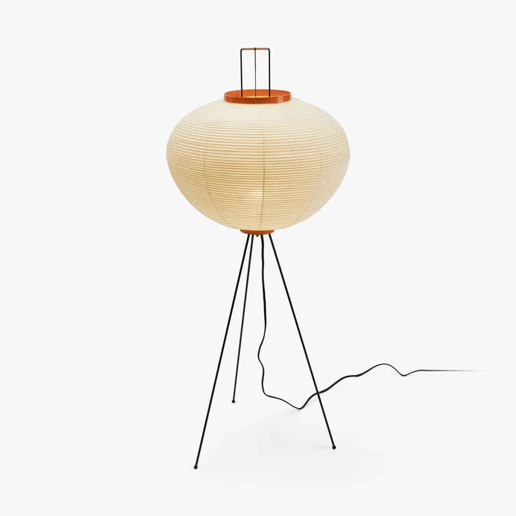Rice Paper Floor Lamp Lantern on Tripod Legs 47.2 in Set of 2