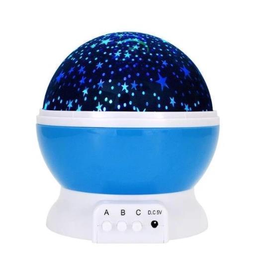 Star Projector Night Light Rotating 4.7 Inch Set of 3