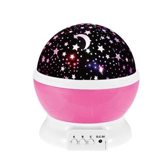 Star Projector Night Light Rotating 4.7 Inch Set of 3