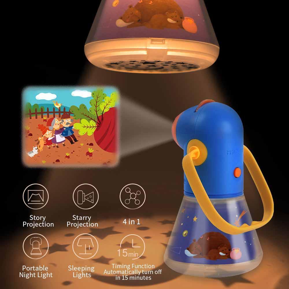 Story Projector Flashlight 8 Discs 64 Images Set of 2