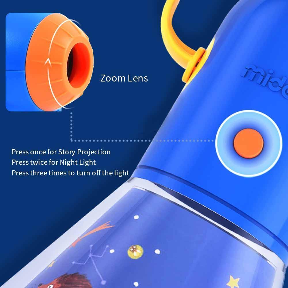 Story Projector Flashlight 8 Discs 64 Images Set of 2