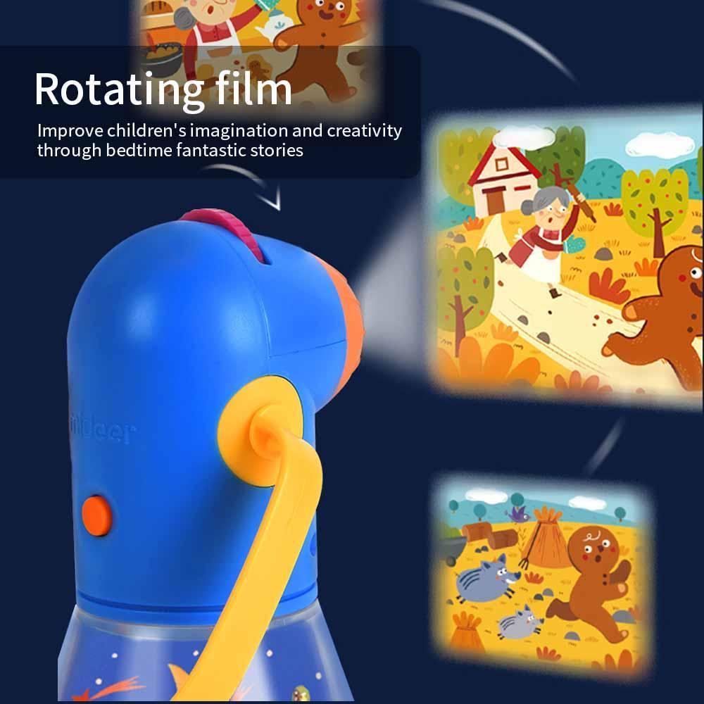 Story Projector Flashlight 8 Discs 64 Images Set of 2