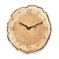 Tree Ring Wooden Wall Clock 11.8 in