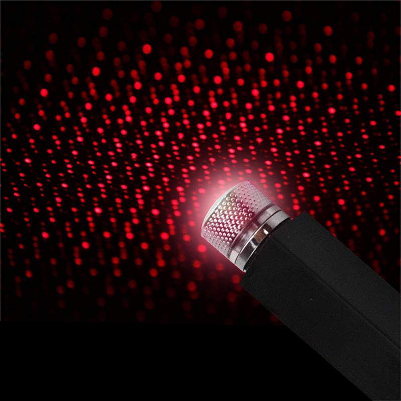 USB Star Projector Night Light for Car and Room Rotating
