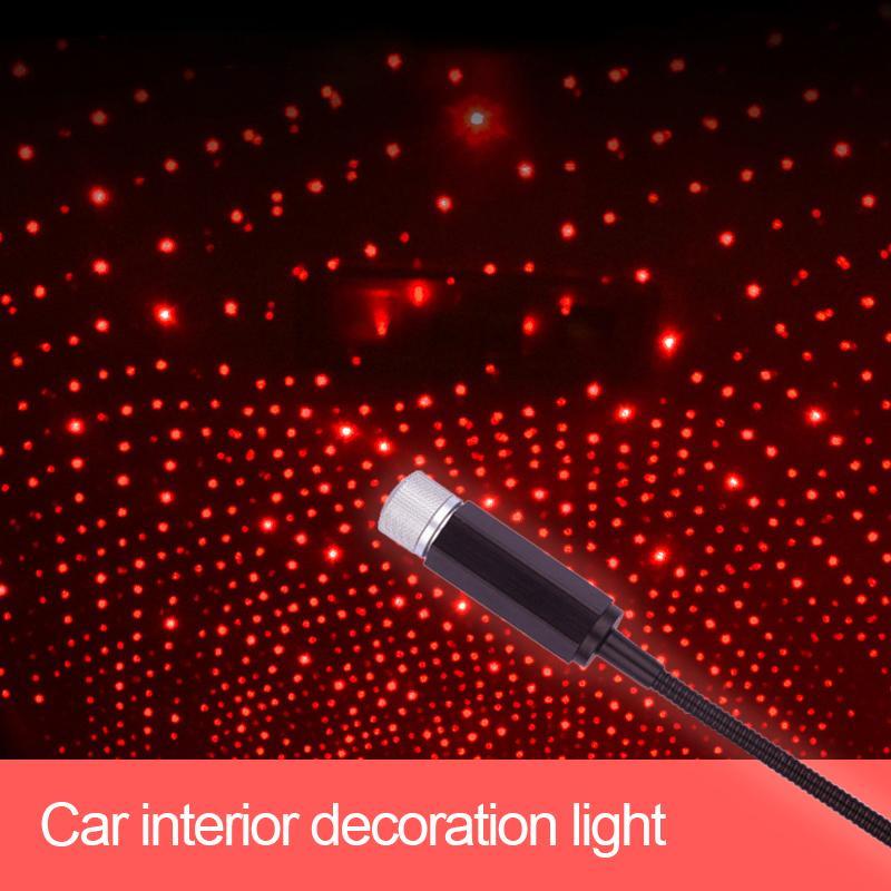 USB Star Projector Night Light for Car and Room Rotating