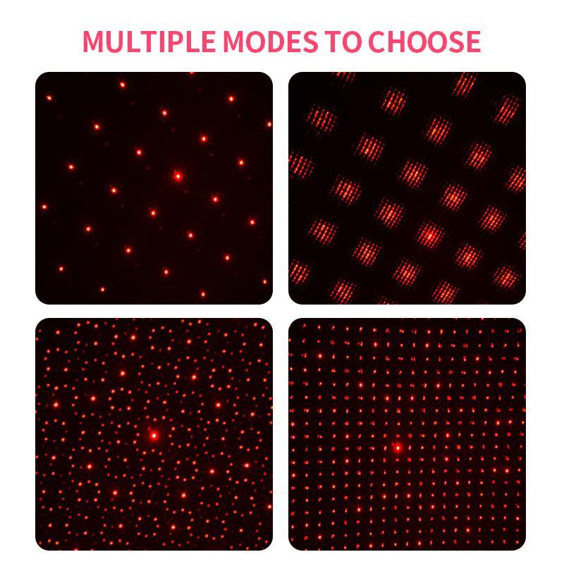 USB Star Projector Night Light for Car and Room Rotating